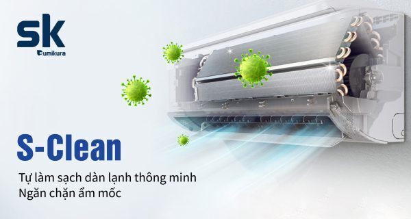 máy lạnh sumikura inverter 1.0hp aps/apo-092 osaka