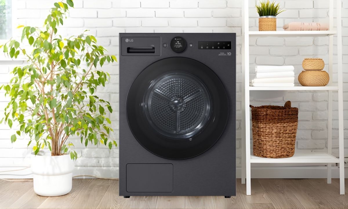 máy sấy bơm nhiệt lg 12 kg rx12vhp3k
