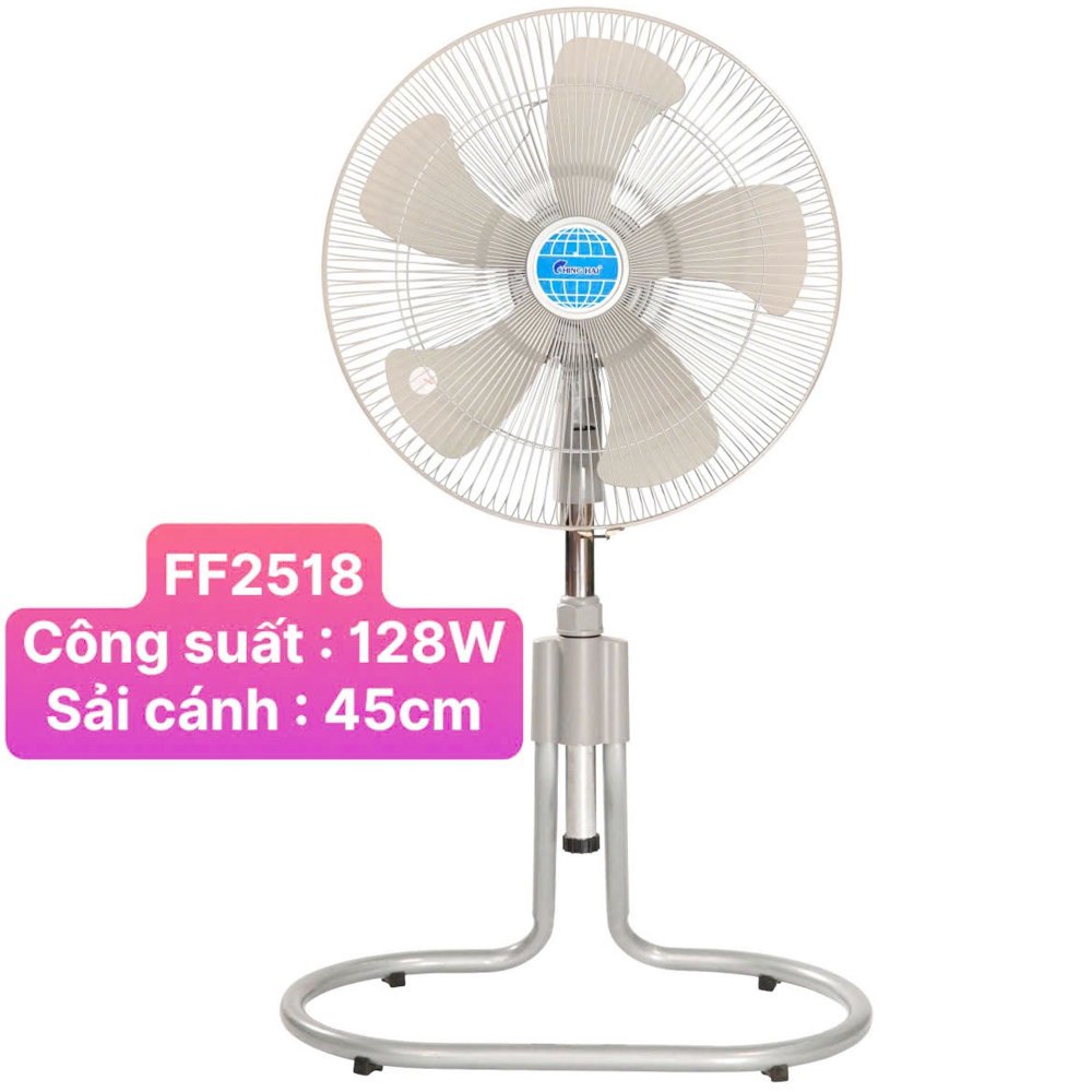quạt sàn chân rút ching hai ff2518