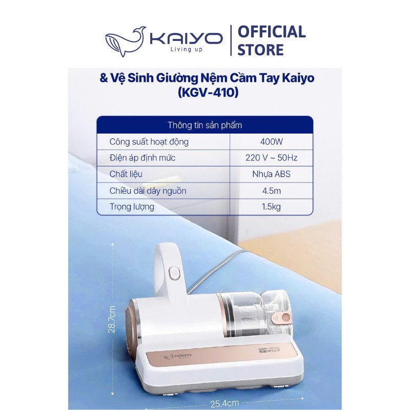 chi tiết kaiyo kgv-4106