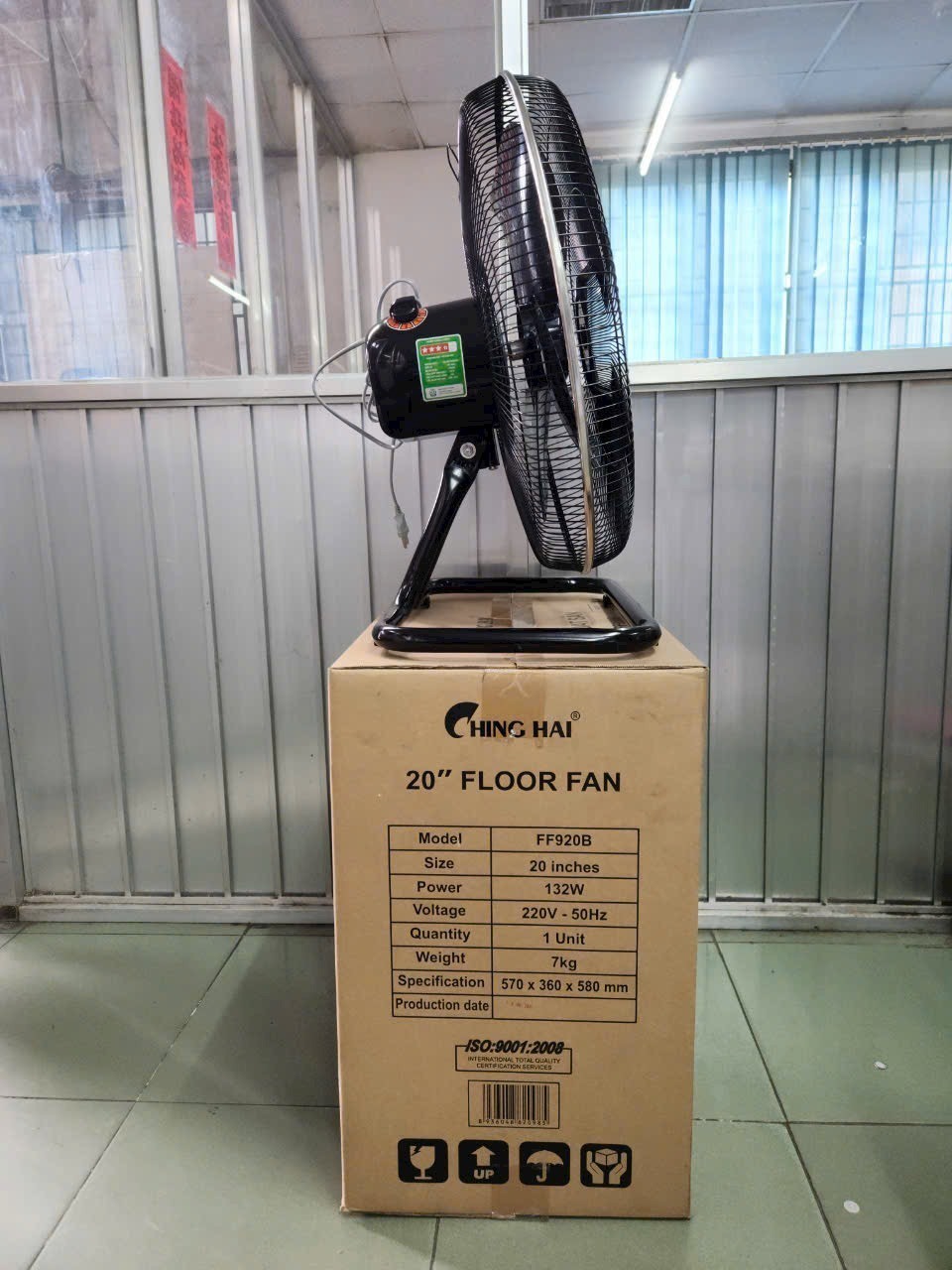 quạt sàn công nghiệp ching hai ff920b