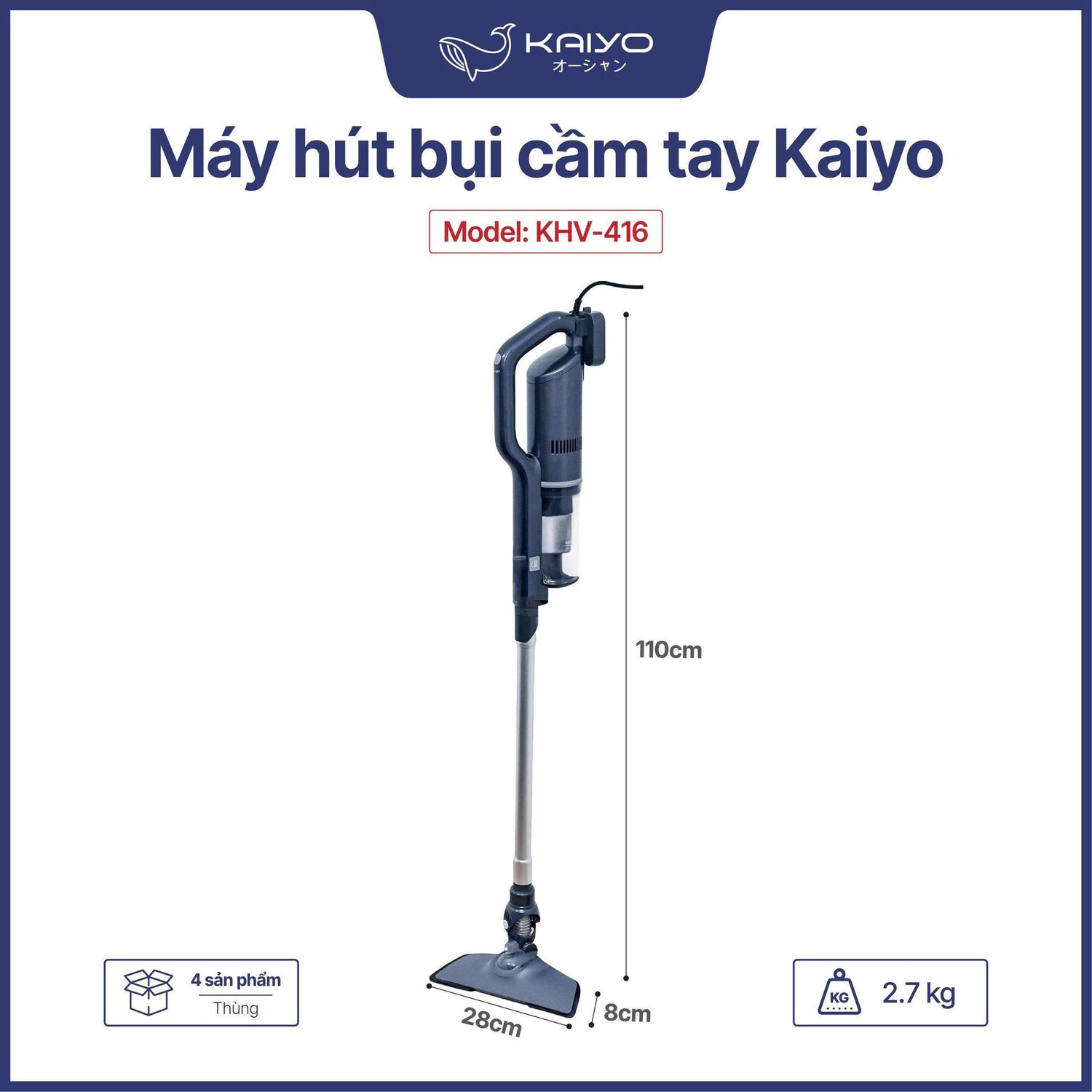 chi tiết kaiyo khv-4168