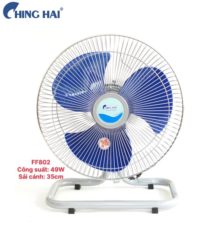 quạt sàn chân quỳ ching hai ff802