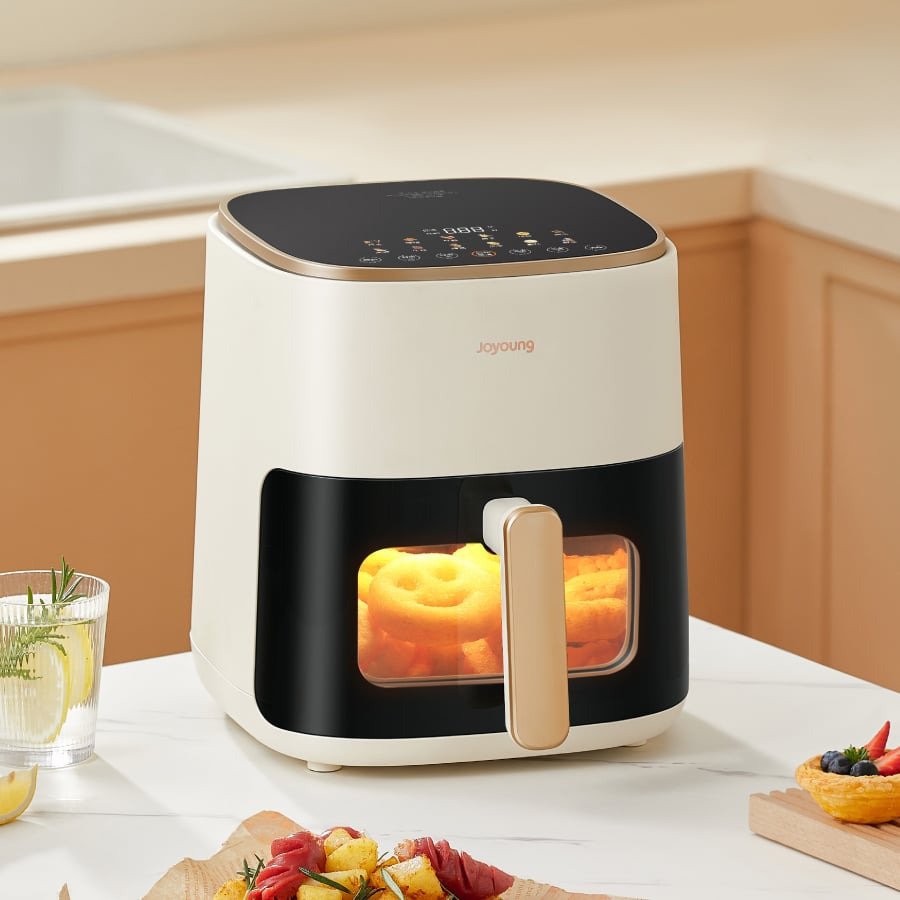 nồi chiên không dầu joyoung jaf-566 5 lít hơi nước