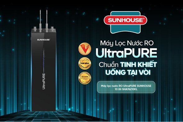 thiết kế máy lọc nước sunhouse sha76210kl