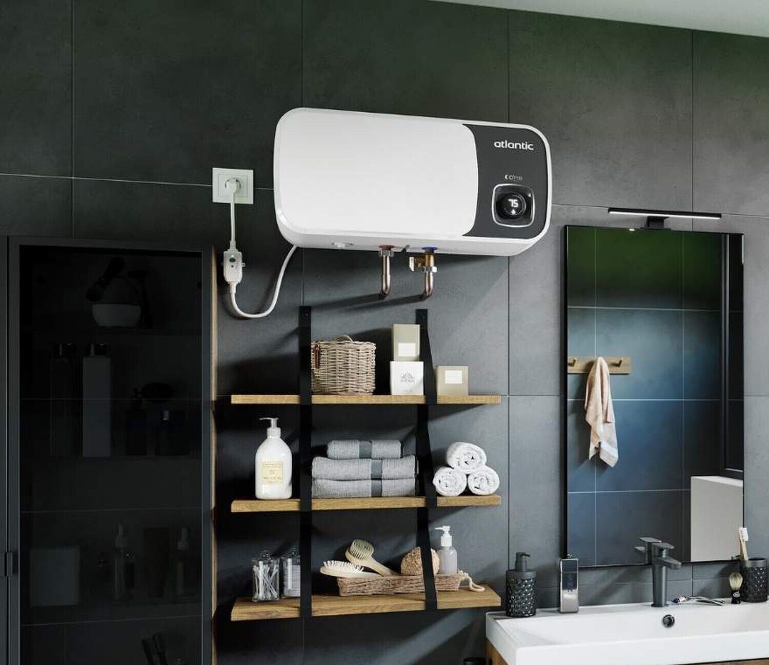 bình nóng lạnh gián tiếp atlantic neo2 plus 30l