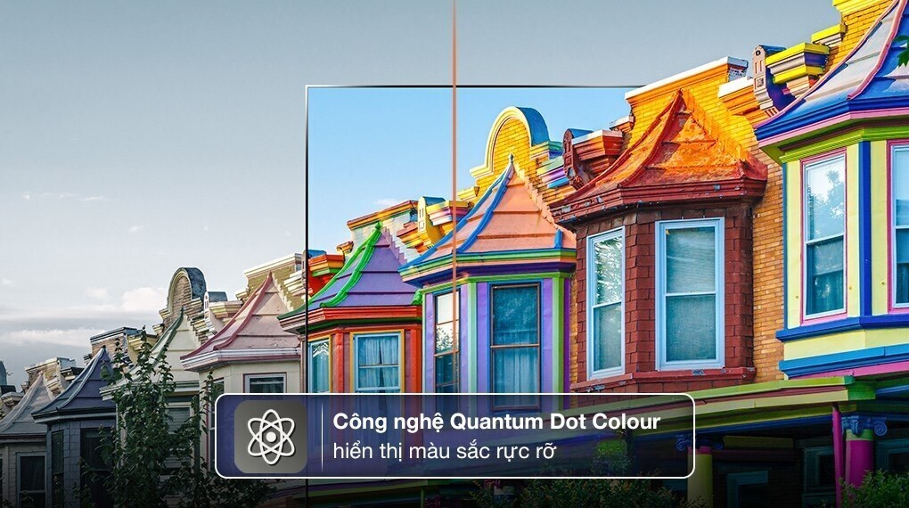 màu sắc quantum dot trên hisense 40q5s