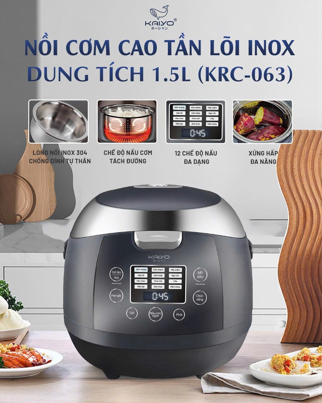 tính năng kaiyo krc-0634