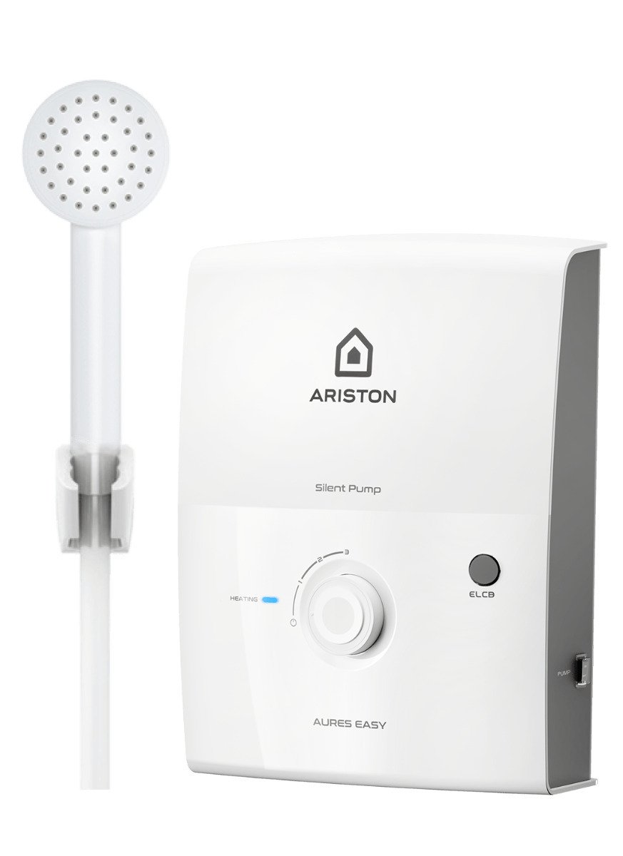 bình nóng lạnh trực tiếp ariston aures easy 4.5p (có bơm)