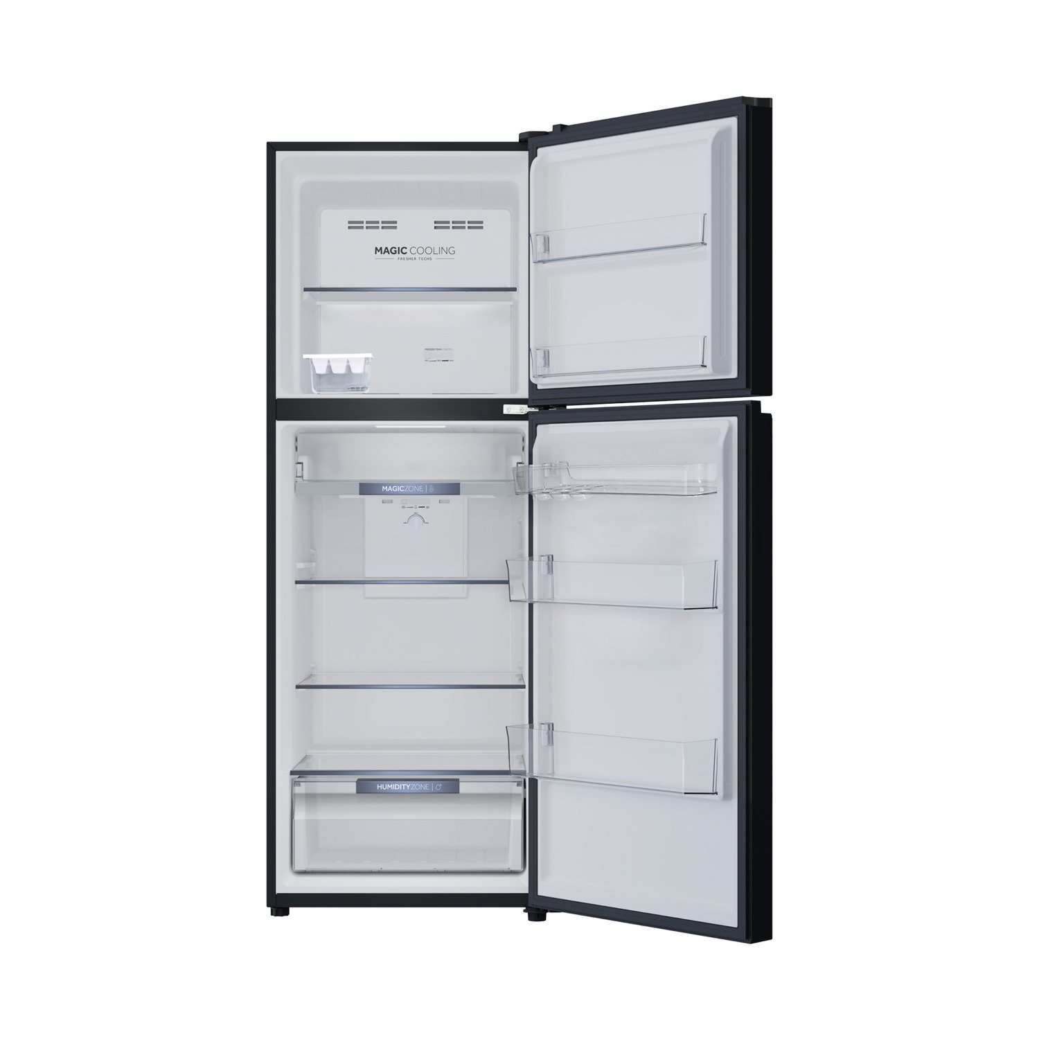 không gian bên trong tủ lạnh aqua aqr-t265fa(lb)