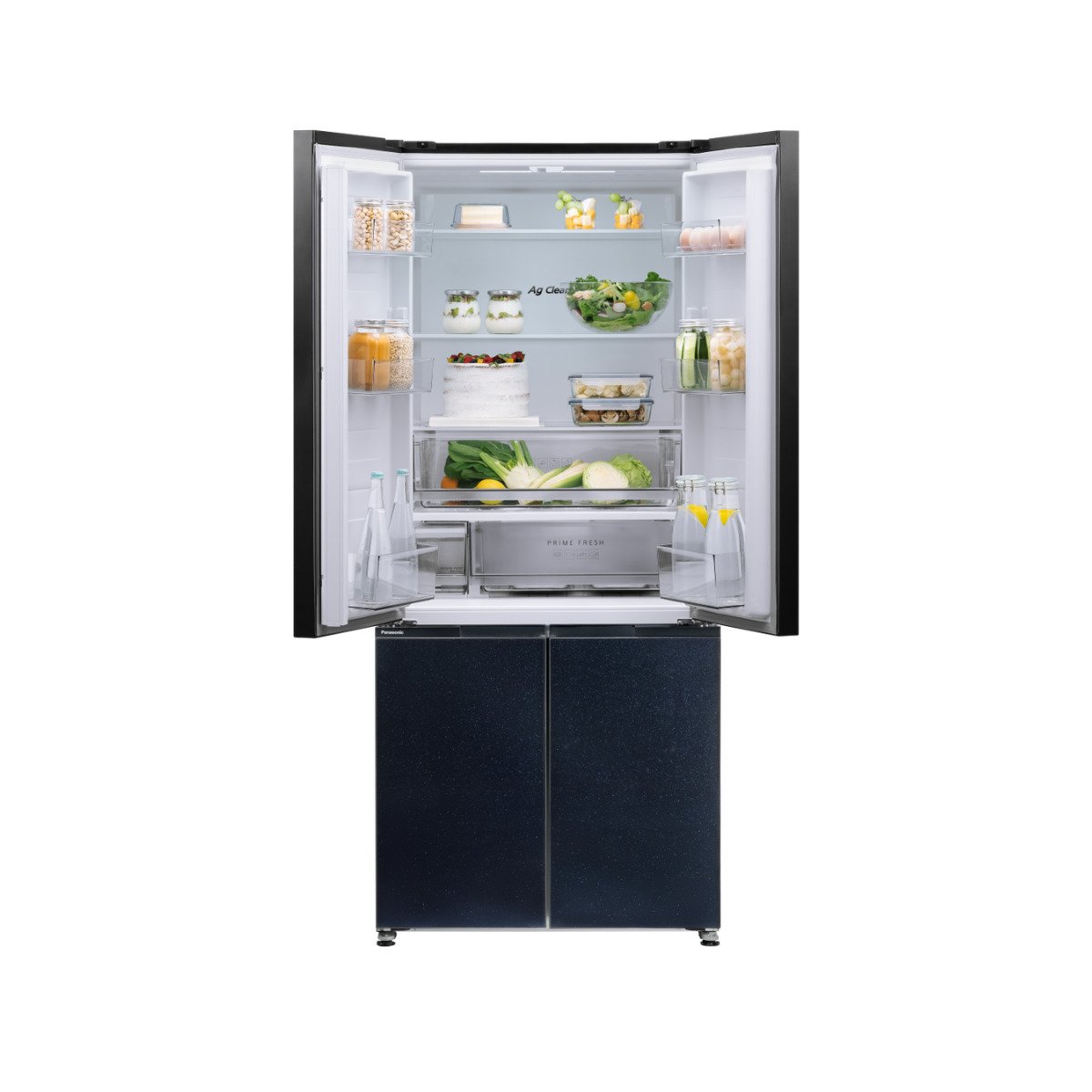 không gian bảo quản của tủ lạnh panasonic nr-xz590hgkv