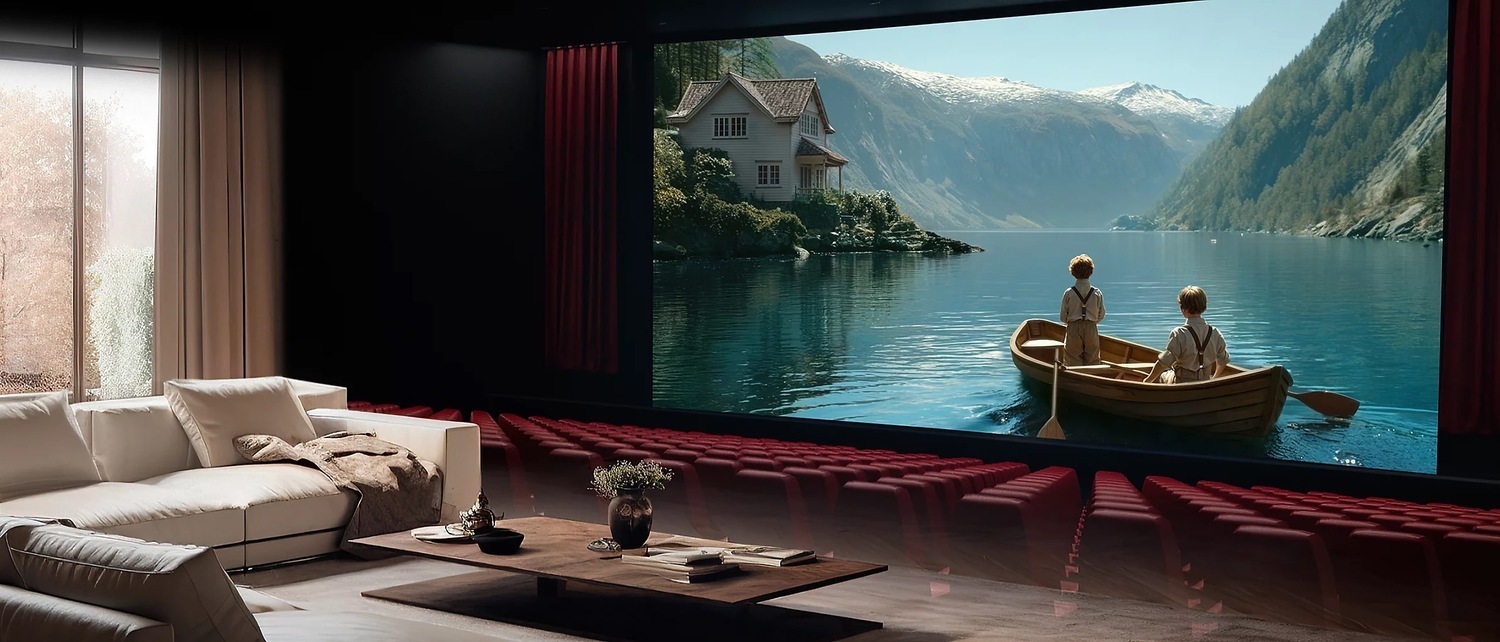 bộ xử lý xr processor của sony bravia 3 ii tái tạo hình ảnh sắc nét trong phòng chiếu phim