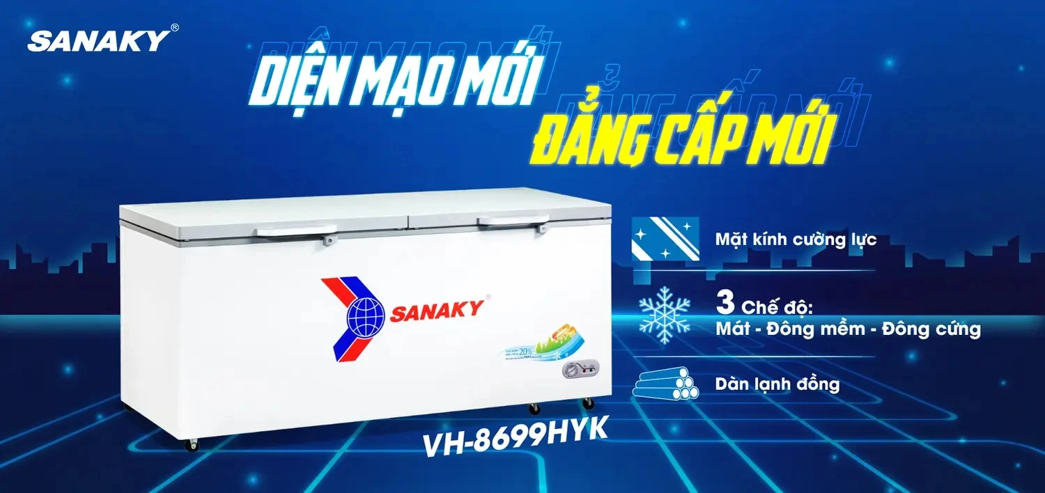 tủ đông sanaky vh-8699hyk