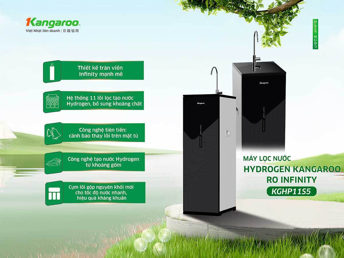 thiết kế infinity của kangaroo kghp11s5
