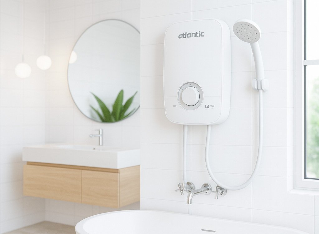 bình nóng lạnh trực tiếp atlantic lona lite 4kw (không bơm)