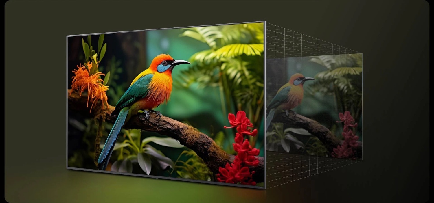 công nghệ 4k super upscaling trên smart tivi lg uhd ai 4k 55ua8055psa