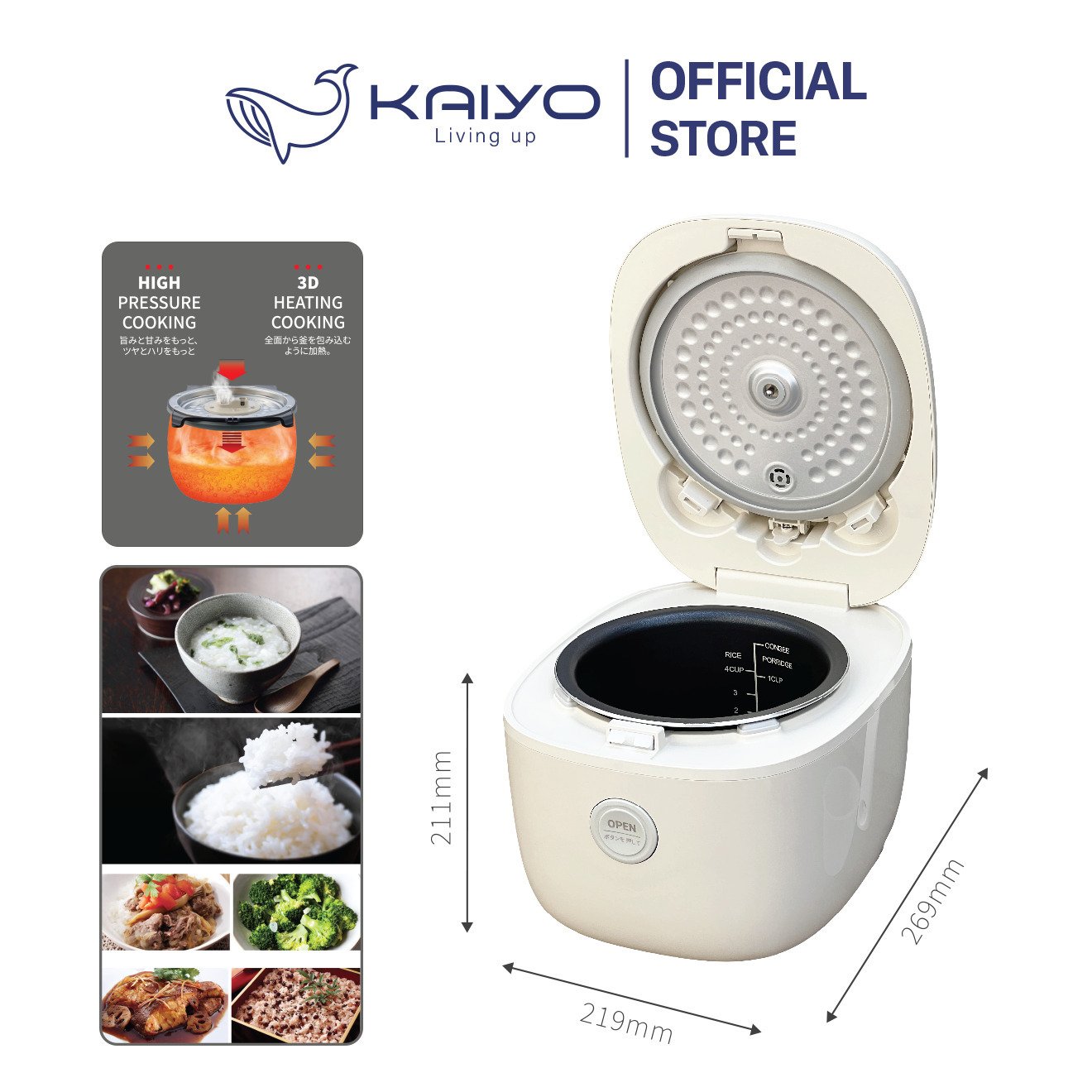 chi tiết kaiyo krc-0504