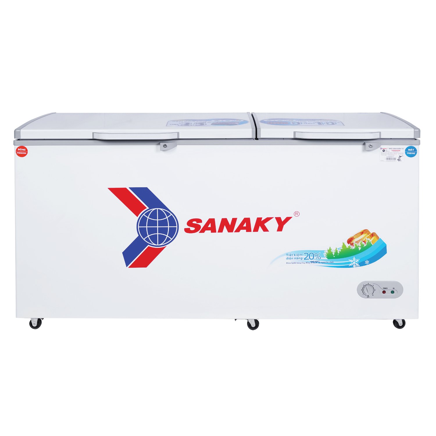 tủ đông mát sanaky vh-6699w1