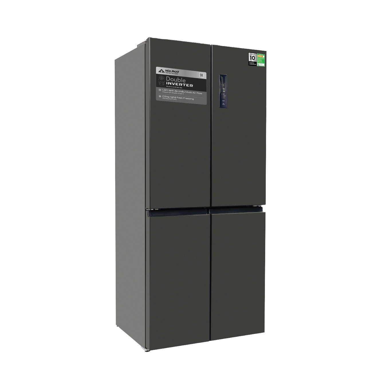 thiết kế tủ lạnh funiki hr-m8415sb 4 cánh