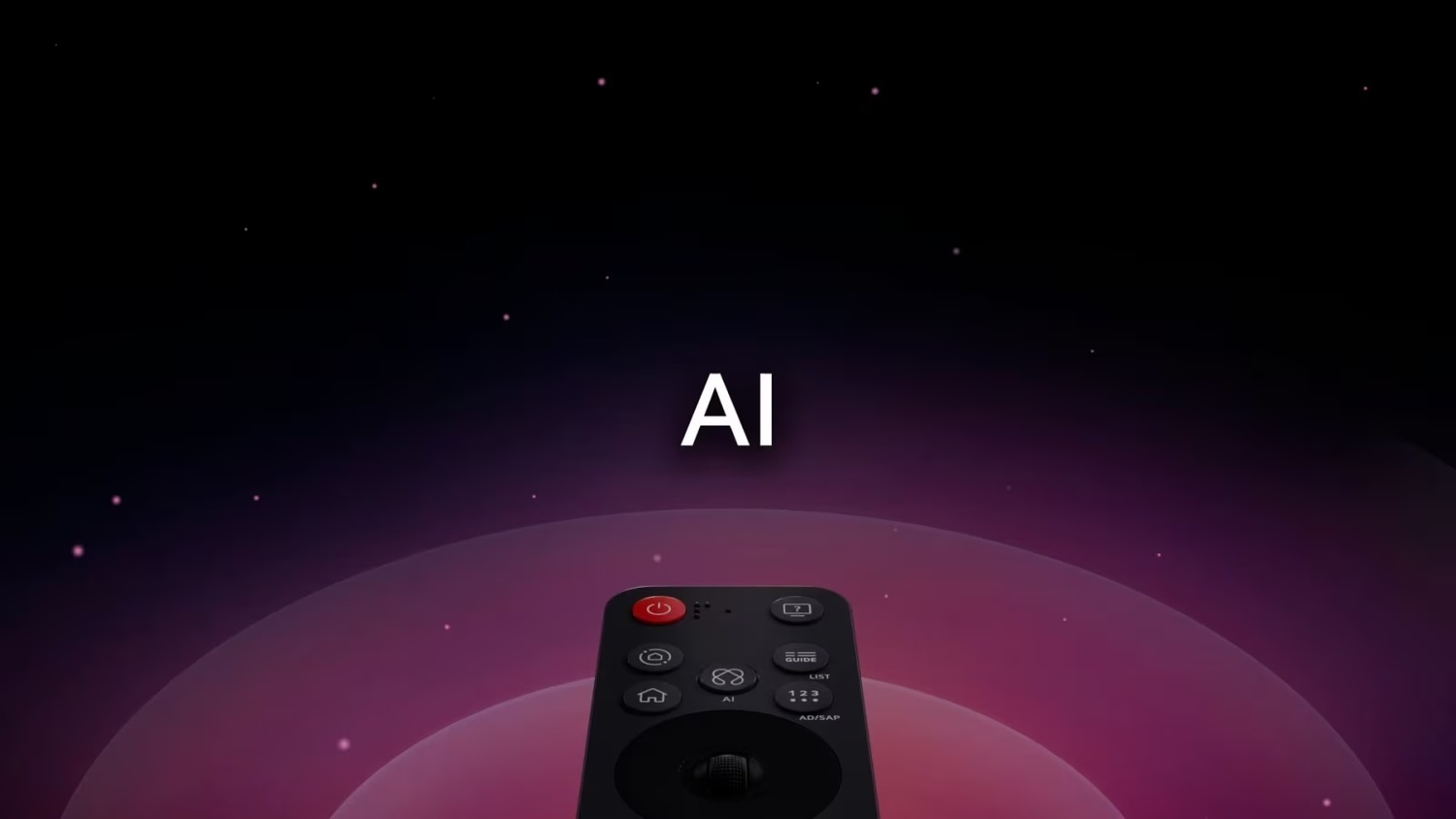 ai magic remote đi kèm smart tivi lg qned ai 4k 75 inch 75qned80asa