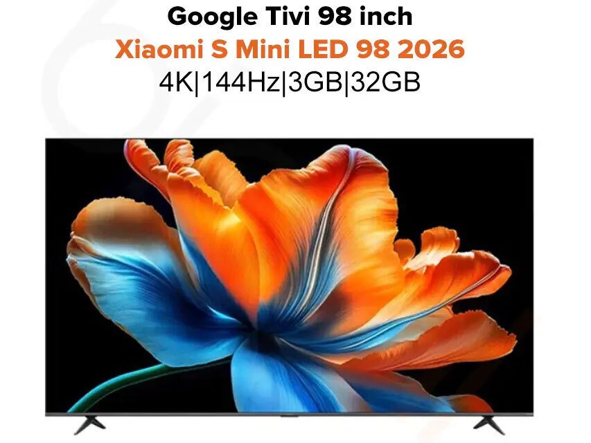 google tivi xiaomi s mini led 4k 98 inch l98mc-stwn