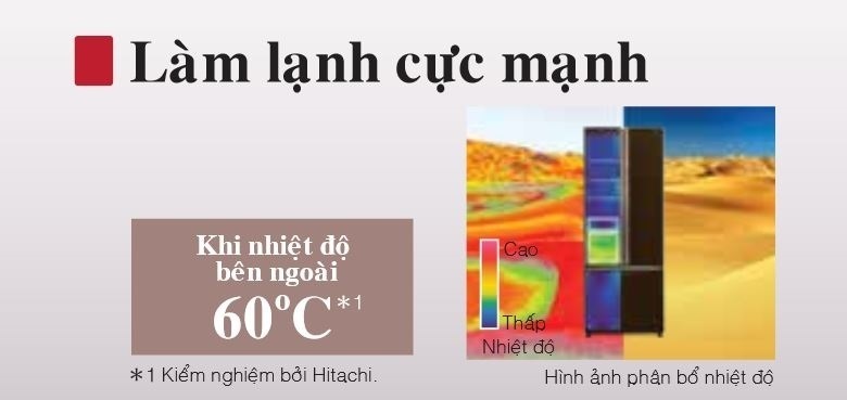 tủ lạnh hitachi 382 lít r-wb475pgv2 gs