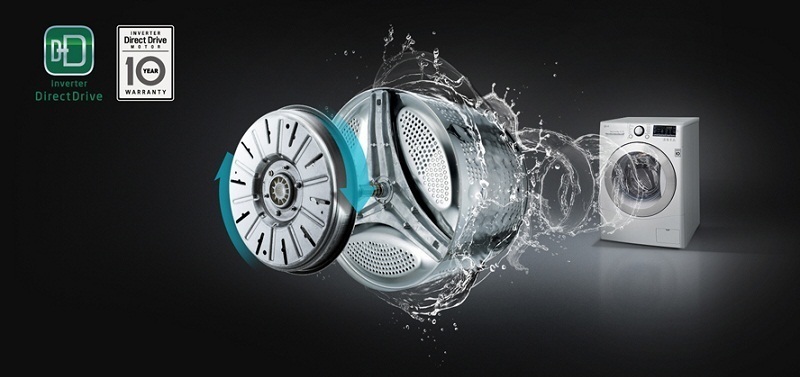 máy giặt lg inverter 8.5 kg fc1485s2w