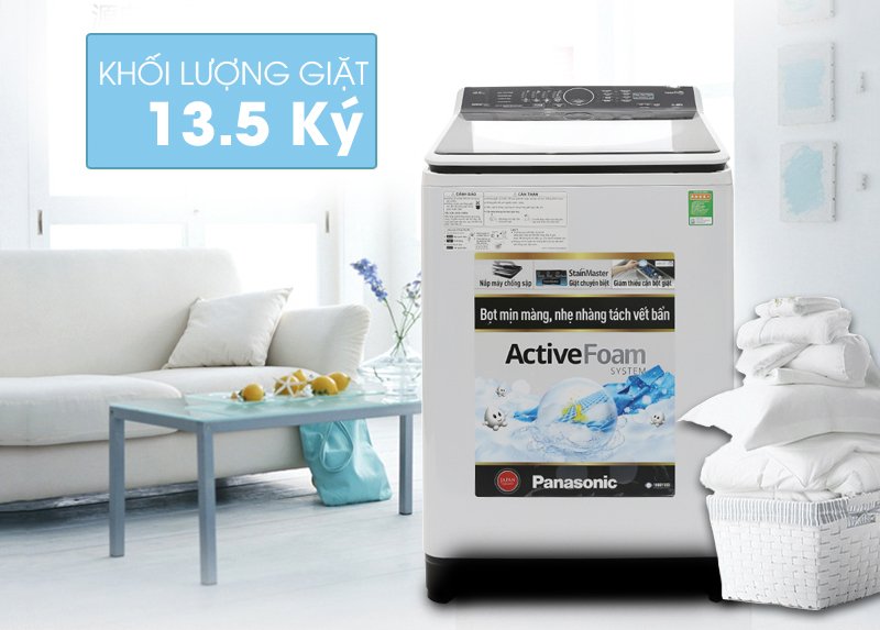 máy giặt panasonic 13.5 kg na-f135a5wrv