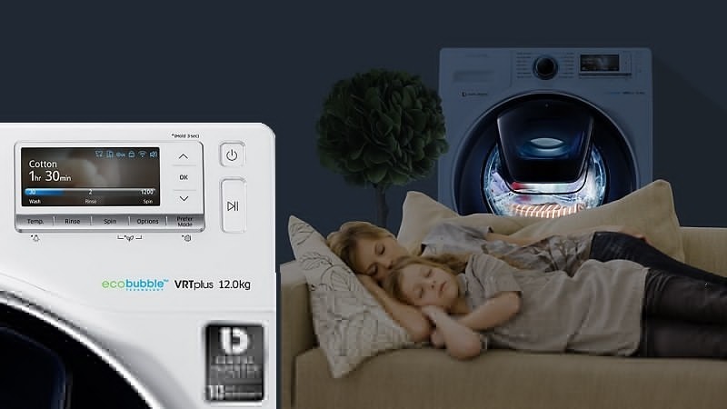 máy giặt samsung addwash inverter 12 kg ww12k8412ox/sv