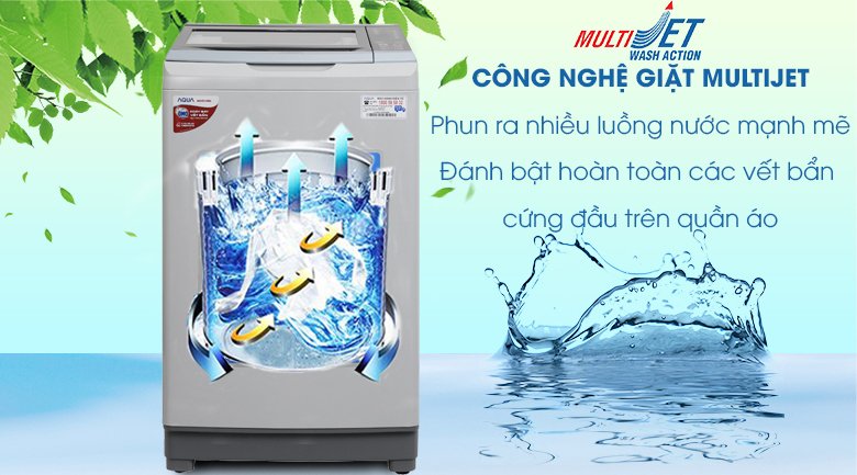 máy giặt aqua 8.5 kg aqw-s85at h