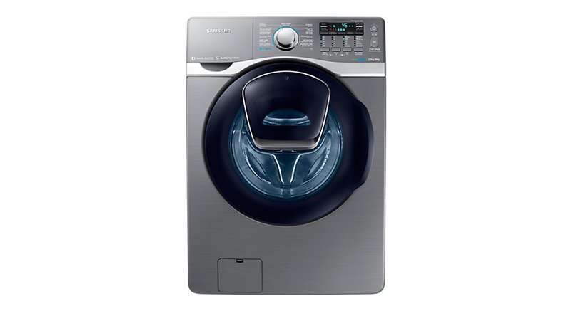 máy giặt samsung add wash inverter 17 kg wd17j7825kp/sv
