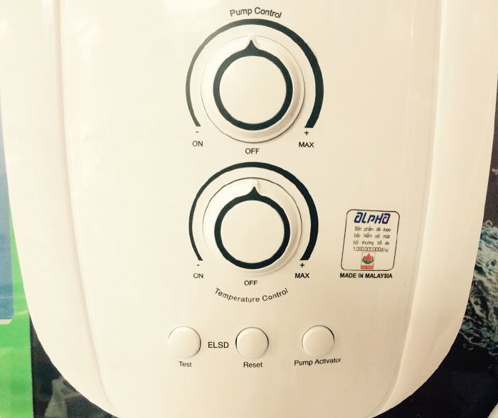máy tắm nước nóng siêu êm alpha as-2i