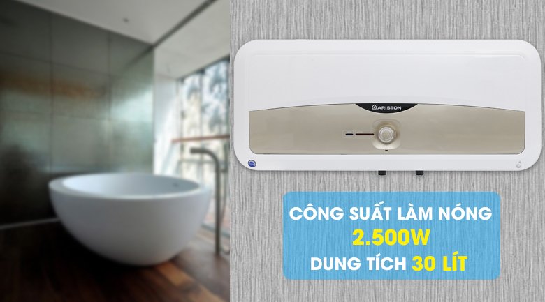 máy nước nóng ariston sl 30 st 2.5 fe - mt 30 lít