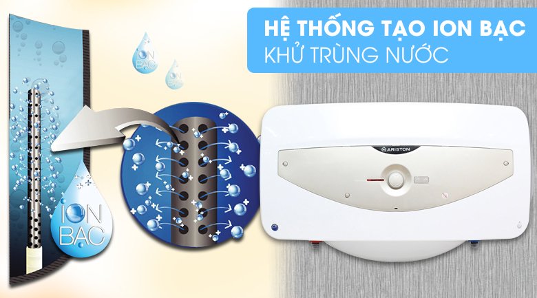 máy nước nóng ariston sl 30 qh fe - mt 30 lít