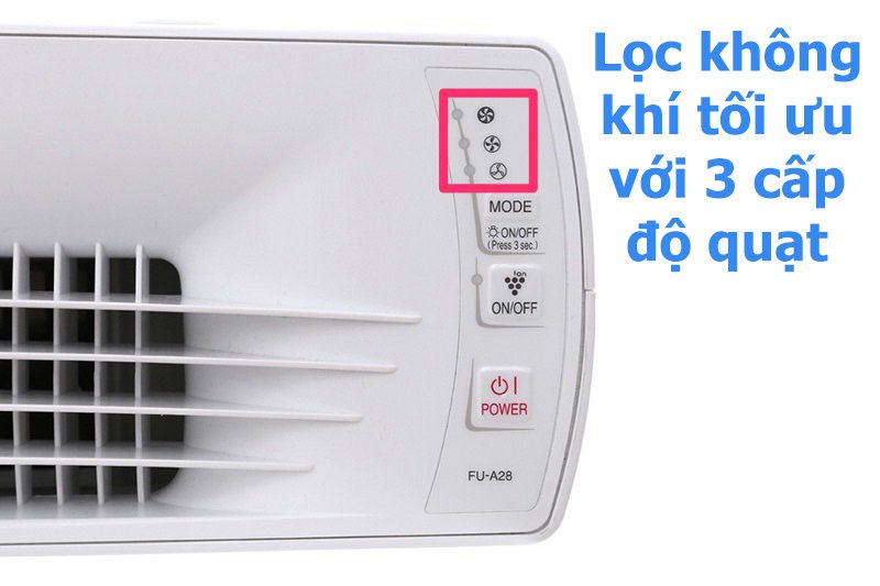 máy lọc không khí sharp fu-a28ev-w