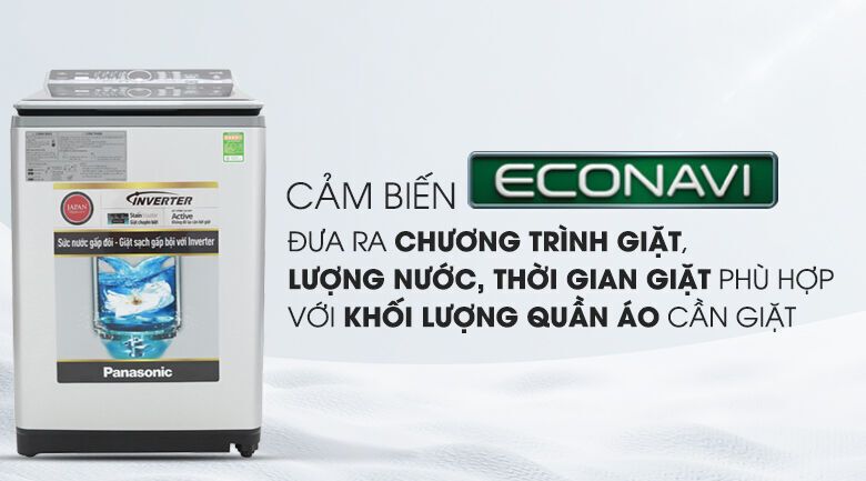 máy giặt panasonic inverter 12.5 kg na-fs12x7lrv