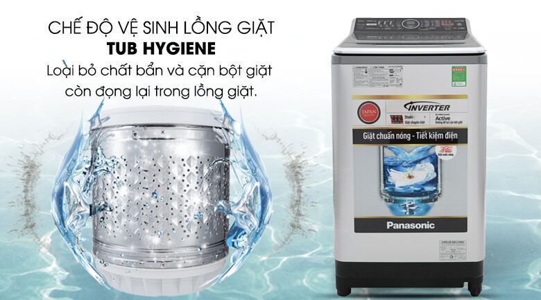 máy giặt panasonic inverter 11.5 kg na-fs11v7lrv