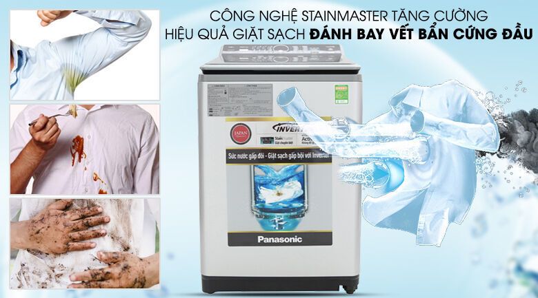 máy giặt panasonic inverter 12.5 kg na-fs12x7lrv