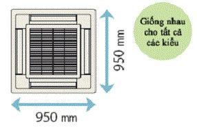 máy lạnh daikin inverter fcq125kavea rzr125mvm 2.0 hp