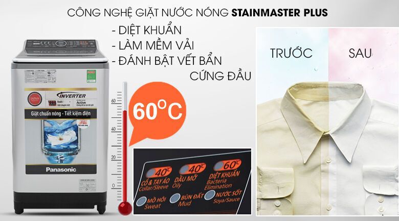 máy giặt panasonic inverter 14 kg na-fs14v7srv