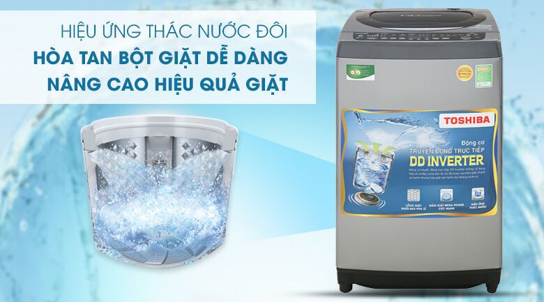 máy giặt toshiba inverter 9 kg aw-dj1000cv sk