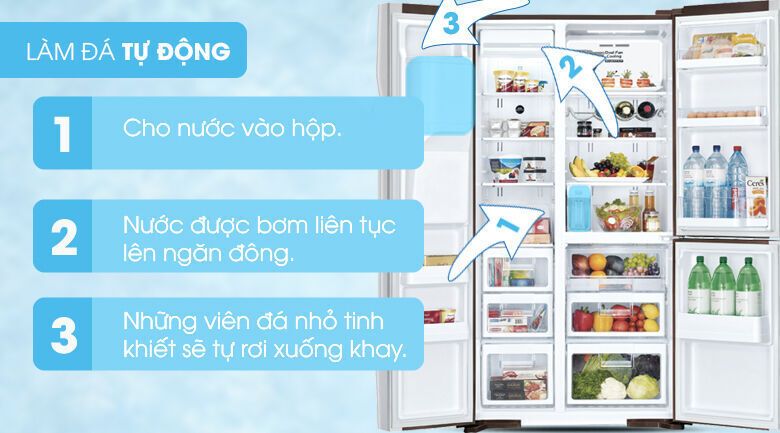 tủ lạnh hitachi inverter 584 lít r-m700gpgv2x mbw