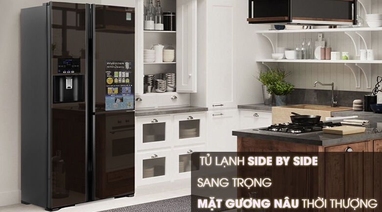 tủ lạnh hitachi inverter 584 lít r-m700gpgv2x mbw