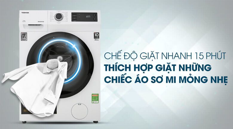 máy giặt toshiba inverter 7.5 kg tw-bh85s2v wk