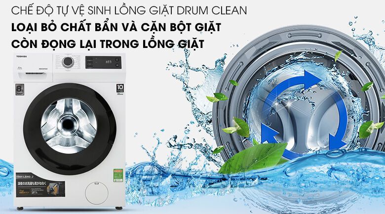 máy giặt toshiba inverter 8.5 kg tw-bh95s2v(wk)