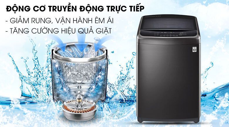 máy giặt lg inverter 22 kg th2722ssak