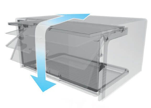 tủ lạnh sharp inverter 241 lít sj-x251e-sl