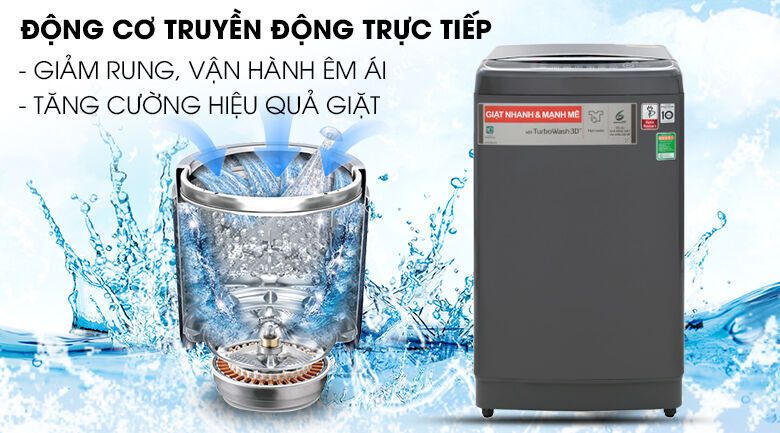máy giặt lg inverter 13 kg th2113ssak