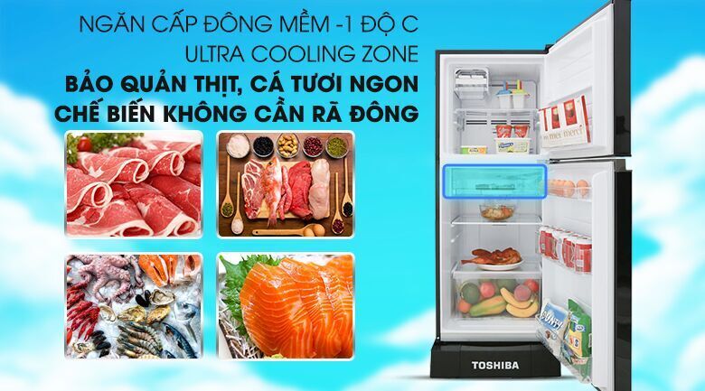 tủ lạnh toshiba inverter 194 lít gr-a25vm (ukg)