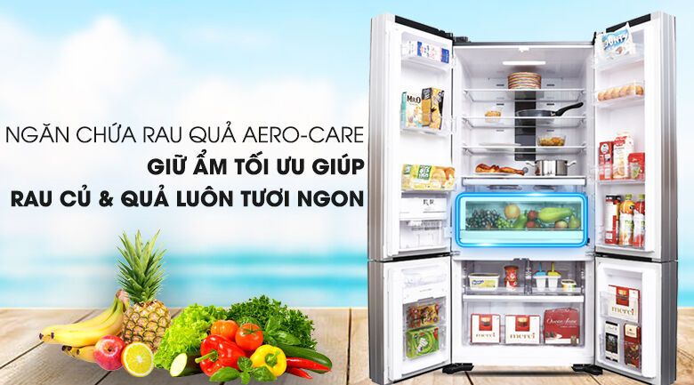 tủ lạnh hitachi inverter 587 lít r-wb730pgv6x gbk